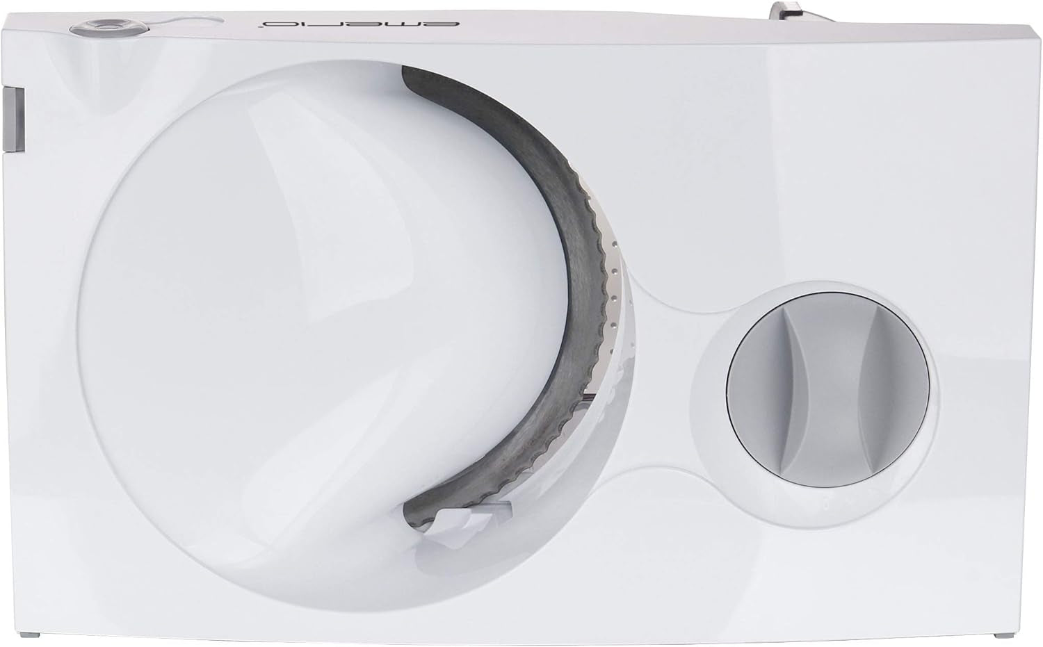 Emerio Cortadora Multiusos "Made in EU" MS-125000, cuchilla de acero inoxidable fabricada en Alemania, regulable 0-17 mm, 100 W Ralladora y Rebanadora Naty Shop