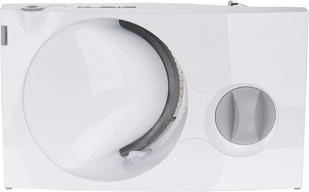 Emerio Cortadora Multiusos "Made in EU" MS-125000, cuchilla de acero inoxidable fabricada en Alemania, regulable 0-17 mm, 100 W Ralladora y Rebanadora Naty Shop