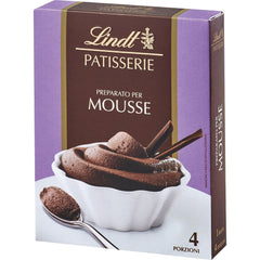 Lindt Schokolade - PATISSERIE Mousse Au Chocolat | 6X110G | Backmischung Für 4 Porciones Fluffige Mousse Al Cioccolato Aus Finester Schokolade | pastelería | Mezcla posterior | Mezcla Schokoladengeschenk para hornear y cocinar Naty Shop Título predeterminado