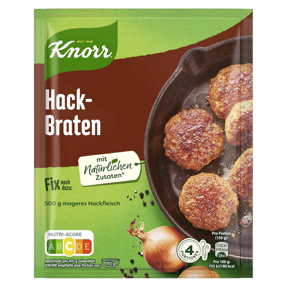 Medallones Knorr Fix Pfeffer-Rahm 3 porciones (1 x 35 g) | 35 gramos (1 paquete)