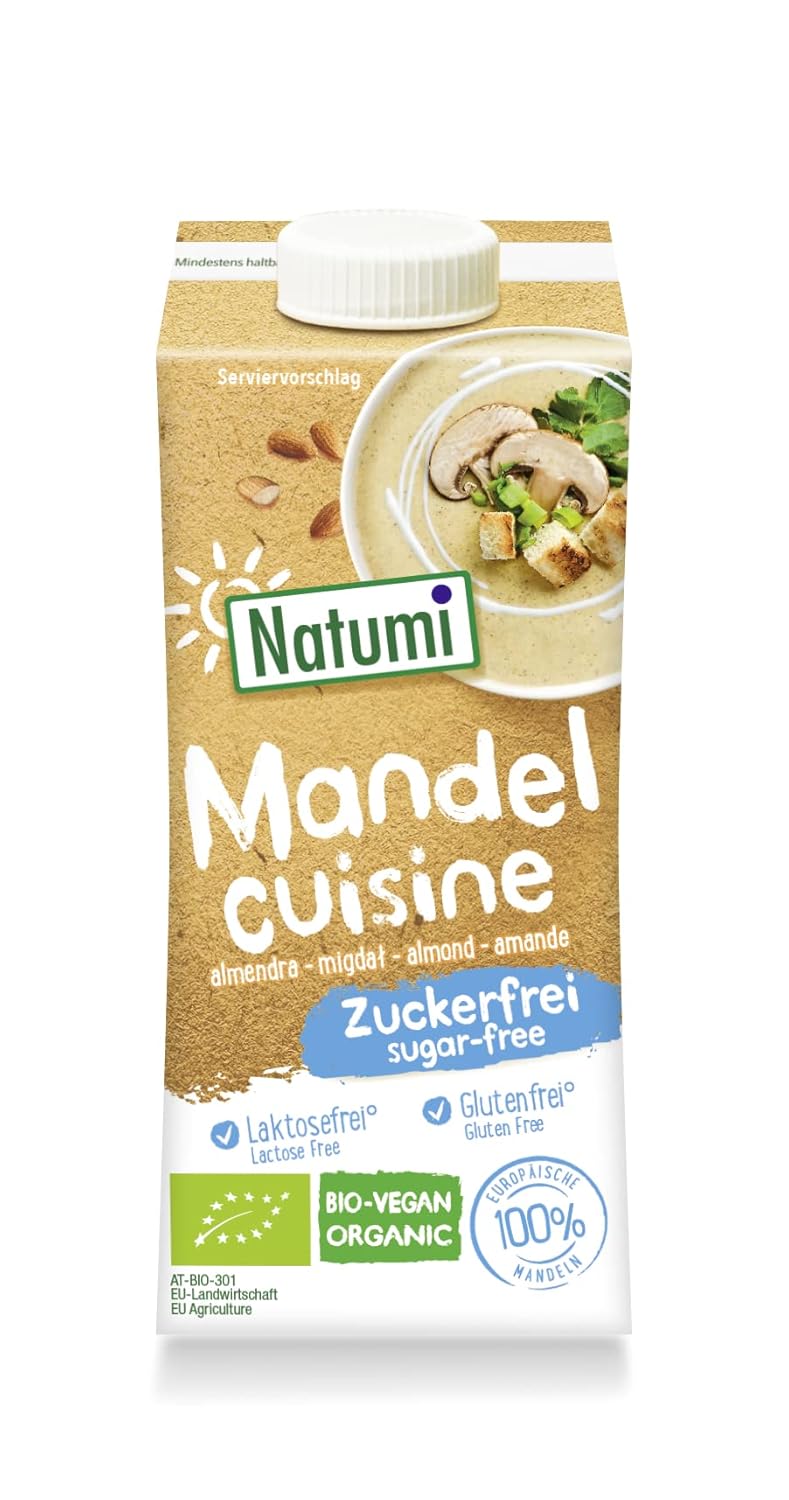 Natumi Bio-Mandel-Creamer - Sin lactosa, gluten ni azúcar