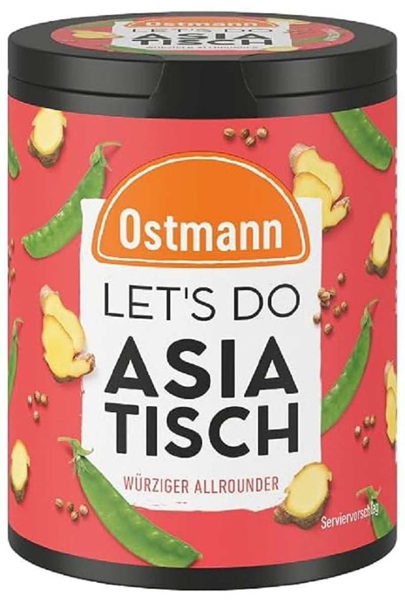Ostmann Gewürze - Let's Do Fisch Allrounder | Gewürzsalz für Bratfisch, Flammlachs und Meeresfrüchte | Würziger Allrounder con Mostaza, Limón y Eneldo | 85 g en barra de reciclaje Metalldose