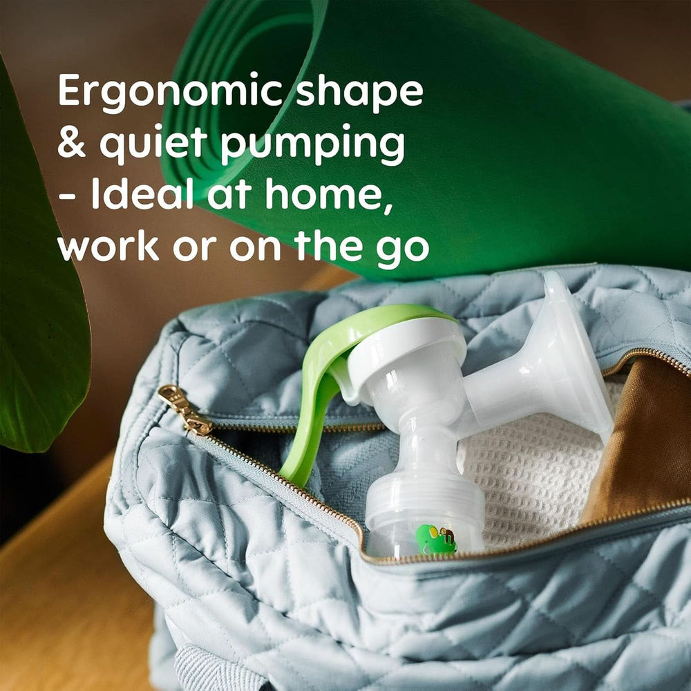 Sacaleches de mano MAM - Extractor de leche cómodo y compacto para leche materna que incluye 1 biberón anticólicos MAM Easy Start Accesorios Alimentación y Lactancia Bebe Naty Shop