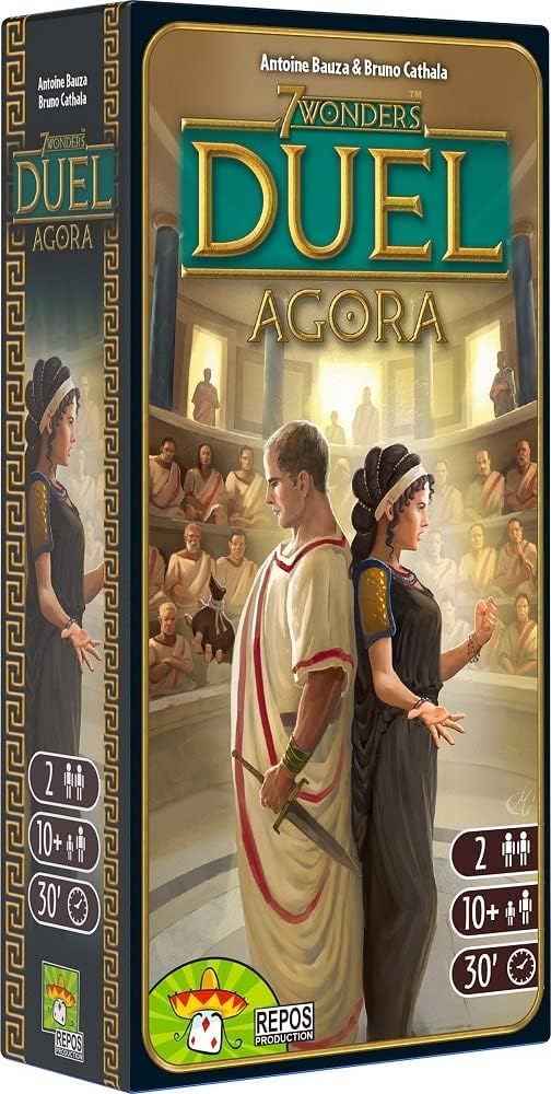 Asmodee 7 Wonders Duel, Juego básico, Juego de conocedores, Juego de estrategia, 2 jugadores, A partir de 10 años, 30 minutos, Alemán