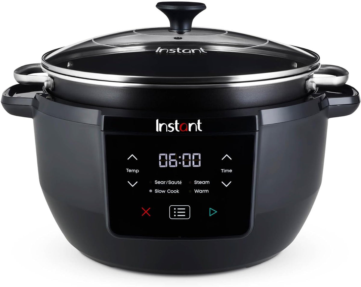 Olla de cocción lenta Instant Pot Superior, multicocción de 7,1 L, 4 funciones de cocción, olla de cocción lenta de 800 W Naty Shop Schongarer / Slow Cooker