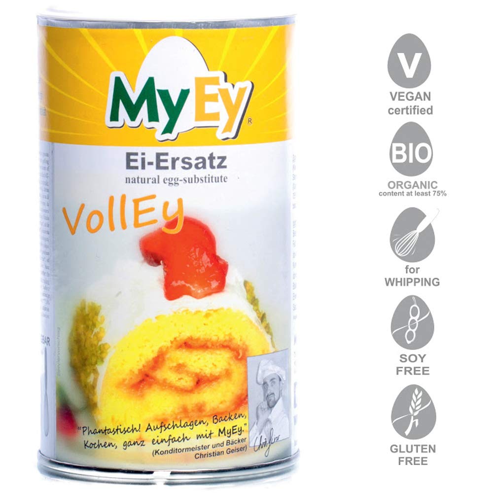 MyEy VollEy Ei Ersatz 200g - Polvo vegano para cocinar y hornear