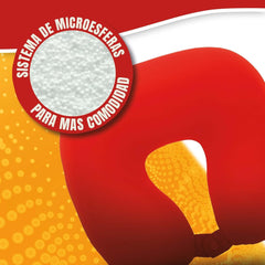 Pernă de călătorie Sumex pernă de gât pentru copii și adulți, în formă de U, ultra-moale, lavabilă, ideală pentru călătorii, roșu Perne calatorie Naty Shop