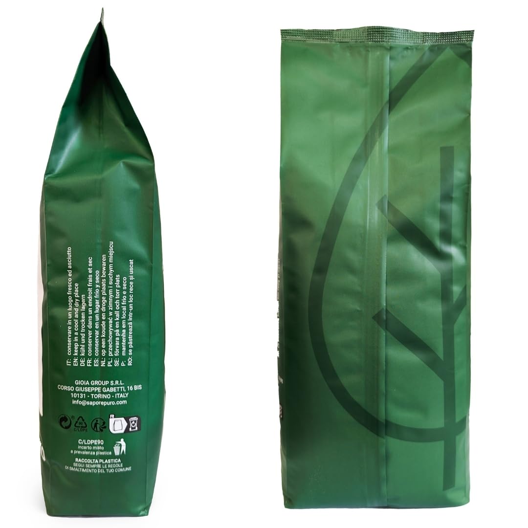 SaporePuro Leche Desnatada 1 kg - Alta Solubilidad Sin Gluten