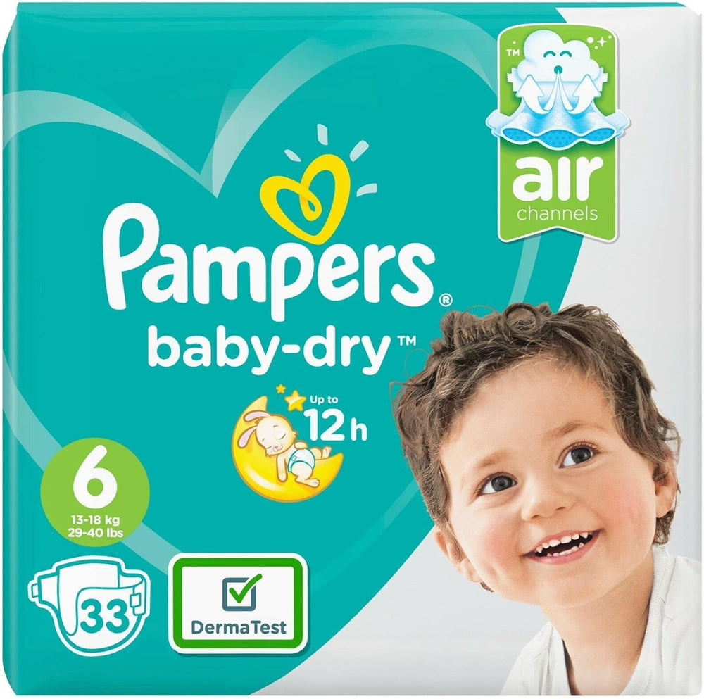 Pañales Pampers 81657566 Baby-Dry Pants, blanco