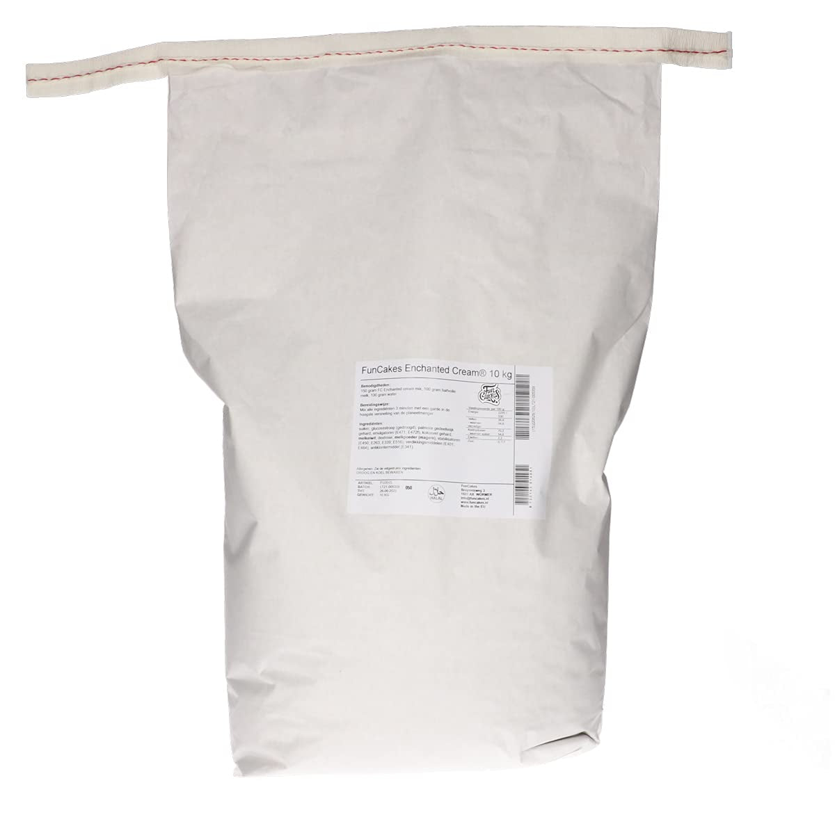 Funcakes Mix Für Enchanted Cream®: Einfach Zu Verwendende, Sehr Leichte Und Flauschige Schneeweiße Creme, Perfekt Zum Füllen Und Abdecken Von Kuchen Oder Als Belag Für Cupcakes, Halal., 900 G Amestec pentru copt si gatit Naty Shop 10 Kg Vanille