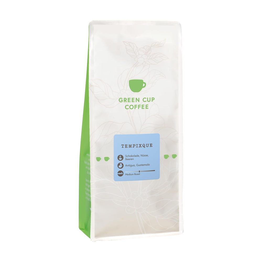 Coffee - Tempixque I 100% Arabica I Kaffeebohnen 1kg I Ideal für Vollautomat, Brühkaffee und French Press mit schokoladig, nussigen Aromen I mittlere Röstung