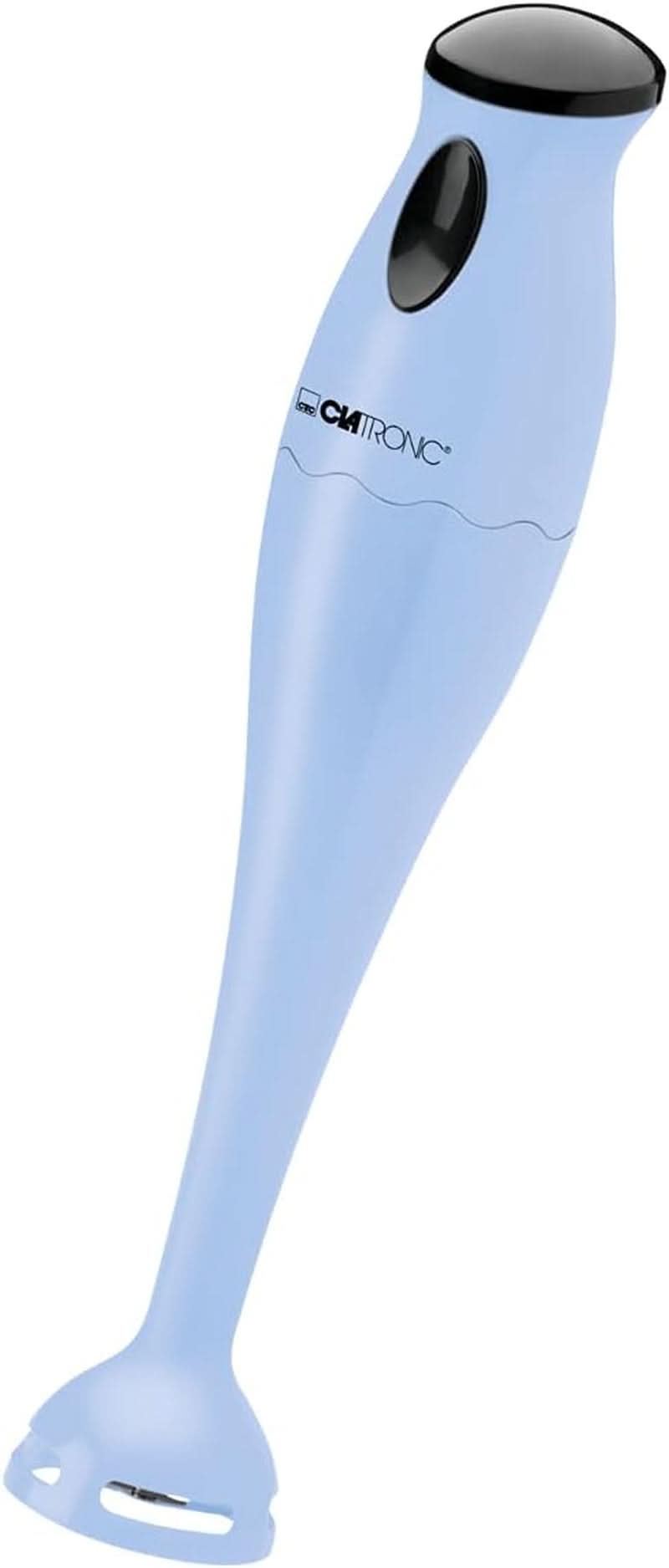 Clatronic Stabmixer/Pürierstab/Blender/Stab-Mixer/Stick/Mixstab SM 3577; Edelstahl-Schlagmesser; Para batidos, kürbispüree, babybrei, batidos; Mit Mixbehälter (500 Ml); 180 vatios; Cocina Rosa Naty Shop Blau