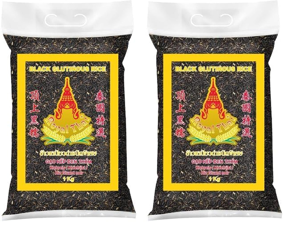 ARROZ ROYAL THAI - Arroz negro pegajoso - 1 x 1 KG