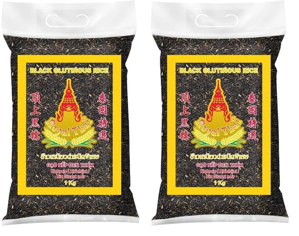 ARROZ ROYAL THAI - Arroz negro pegajoso - 1 x 1 KG