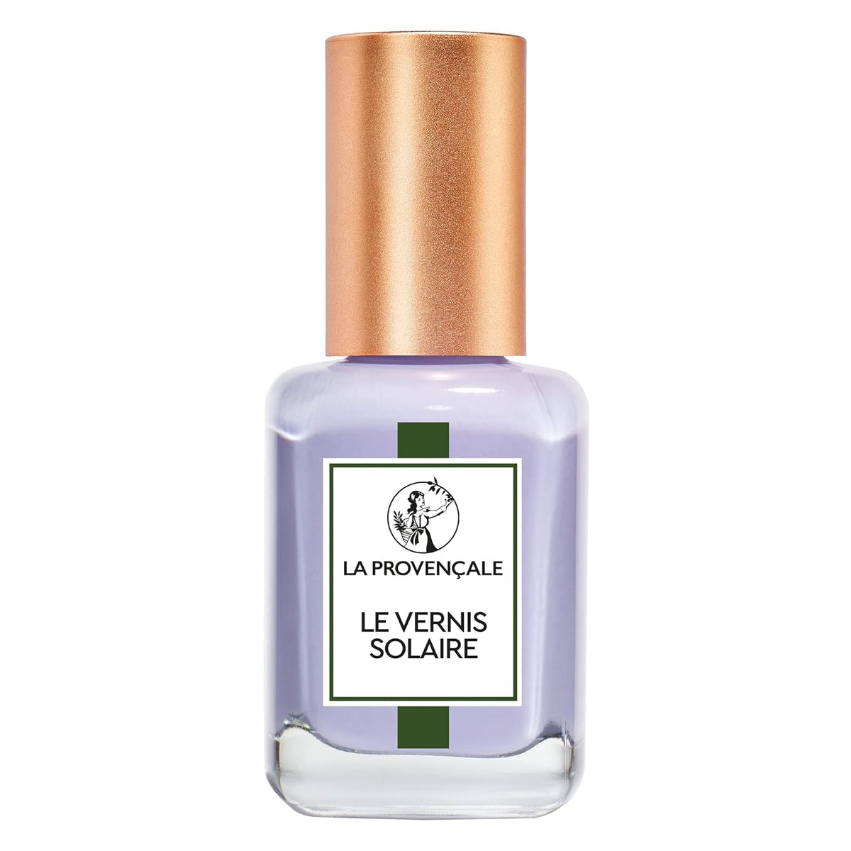 Maquillaje – Le Vernis Solaire – Esmalte de uñas de larga duración – Enriquecido con aceite de oliva orgánico AOP Provence – Acabado brillante – Tono Lavanda