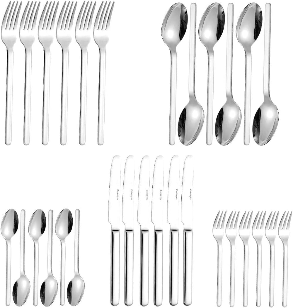 Juego de cubiertos Bettina pulido brillo 30 piezas Cocina Naty Shop