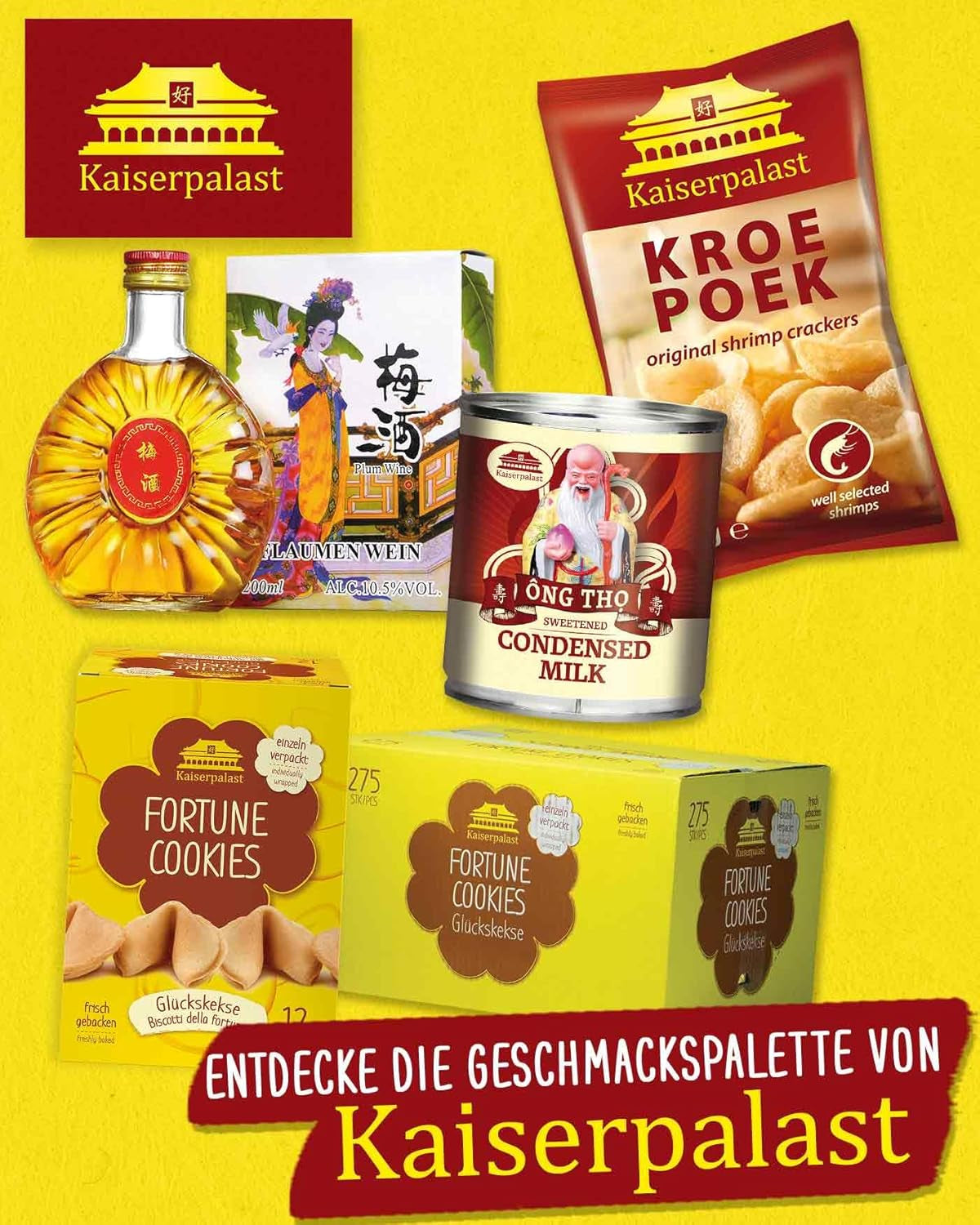 Kaiserpalast Leche Condensada 8% Fettanteil, gesüßt, zum Süßen von Kaffee und Tea oder zum Kochen und Backen, 1 x 397 g