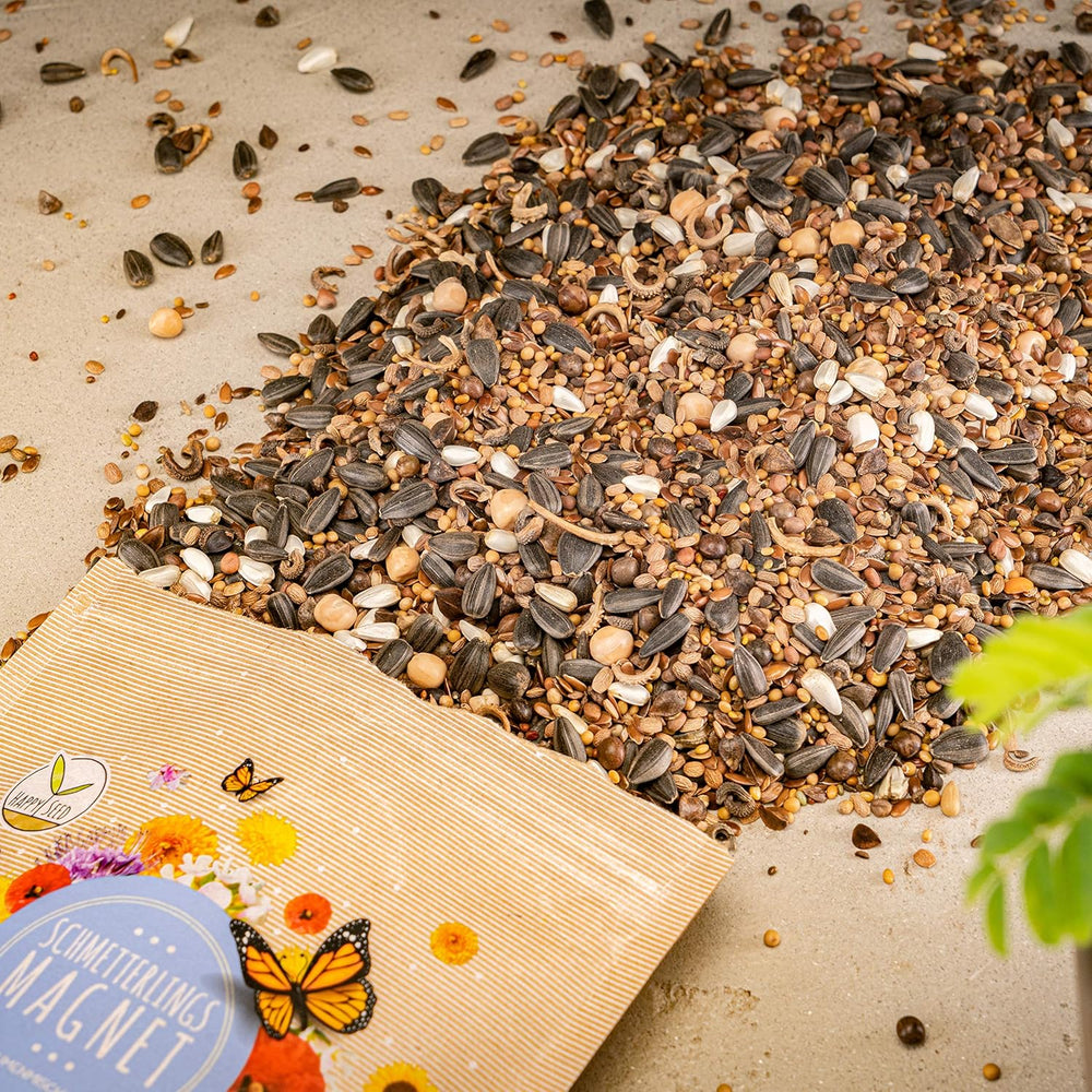 100 g de semillas de mariposa para un prado de flores coloridas - Mezcla de semillas de flores silvestres coloridas y ricas en néctar para mariposas