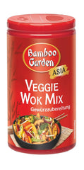 Bamboo Garden - Mezcla vegetariana para wok Würzmischung | Ingredientes veganos y naturales | 40 g en la dosis
