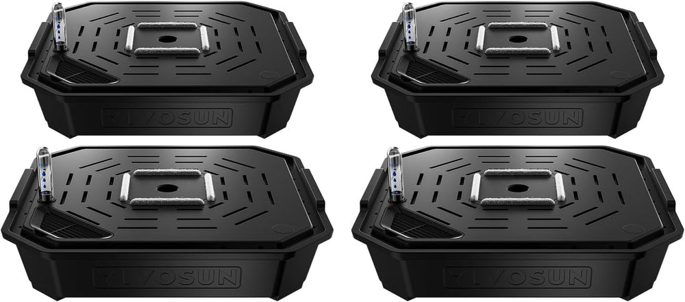 VGrow Caja de cultivo inteligente todo en uno, sistema profesional con lámpara de cultivo Samsung LM301H EVO, sistema avanzado de circulación y ventilación, riego, suministro de nutrientes para hidroponía de interior