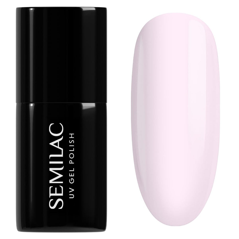 Semilac UV Nagellack Hybrid 404 Muffin de Frijoles Negros 7ml Kollektion Sabores de Otoño
