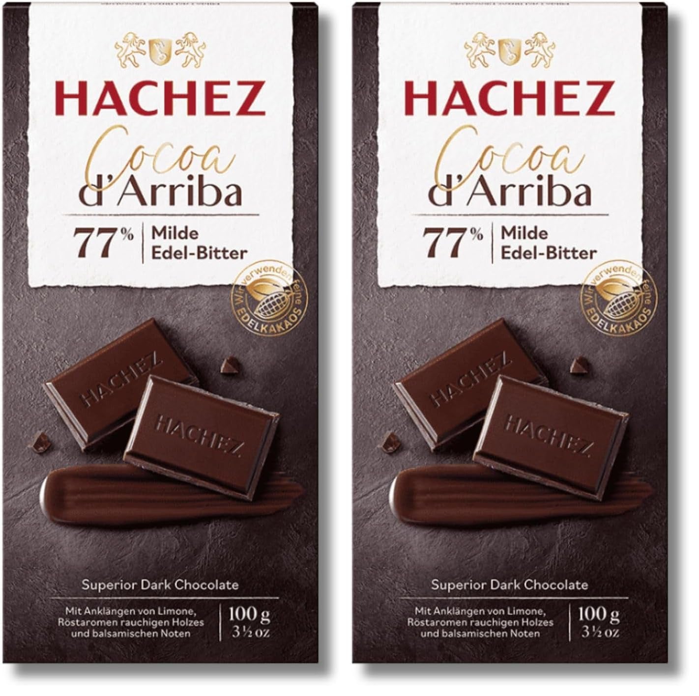 Barra de Cacao Hachez - Barra Cacao d'Arriba Mango (1x 100 g)