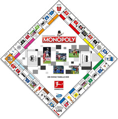Winning Moves Monopoly Bundesliga Edition - Monopoly Fan Game - Juegos de estrategia familiares Edición Bundesliga - 2+ jugadores a partir de 8 años - Alemán