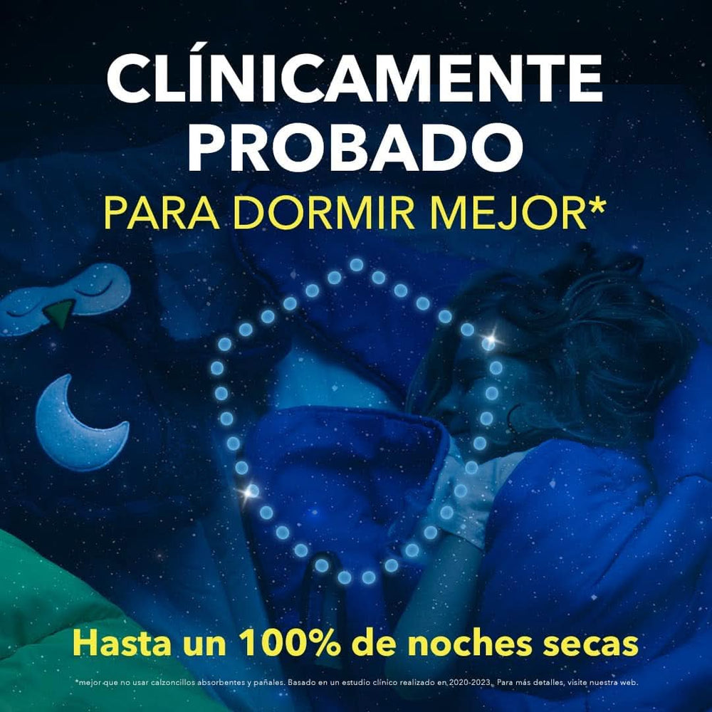 Pantalón de pijama Dry Nites para niña 3-5 años, 1 pack (16 piezas) Naty Shop