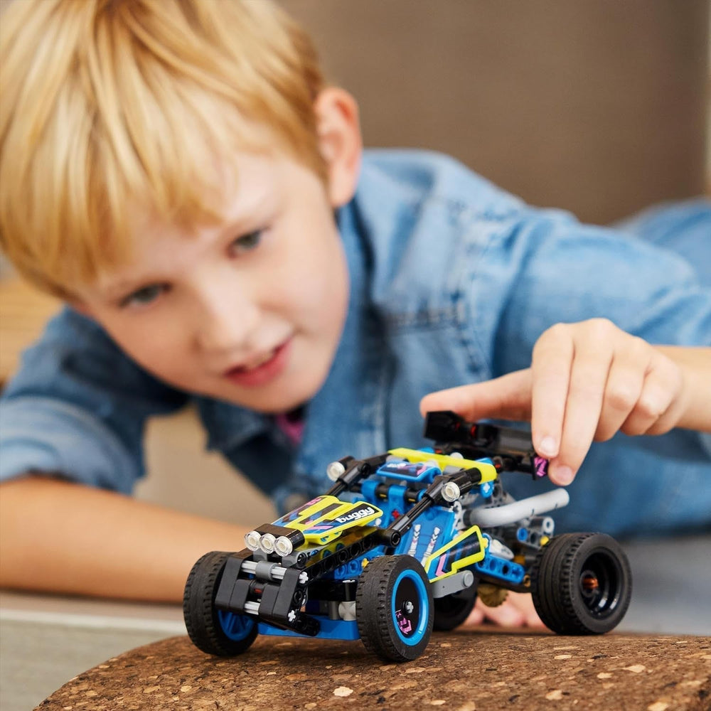 LEGO Technic Coche Buggy de Carreras Todoterreno de Juguete para Niños Kit de Construcción de Coche de Carreras Buggy Regalo para Niños y Niñas Modelo de Coche de Rally de 8 Años 42164 Juegos de Construcción Besuche den LEGO-Store