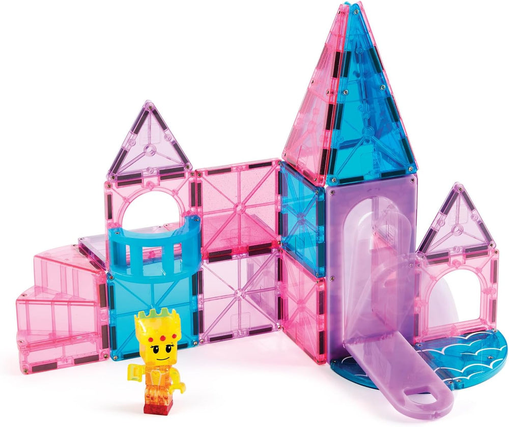 Castillo 25-teiliges Magnetbauset - Die Originale Magnetbaumarke