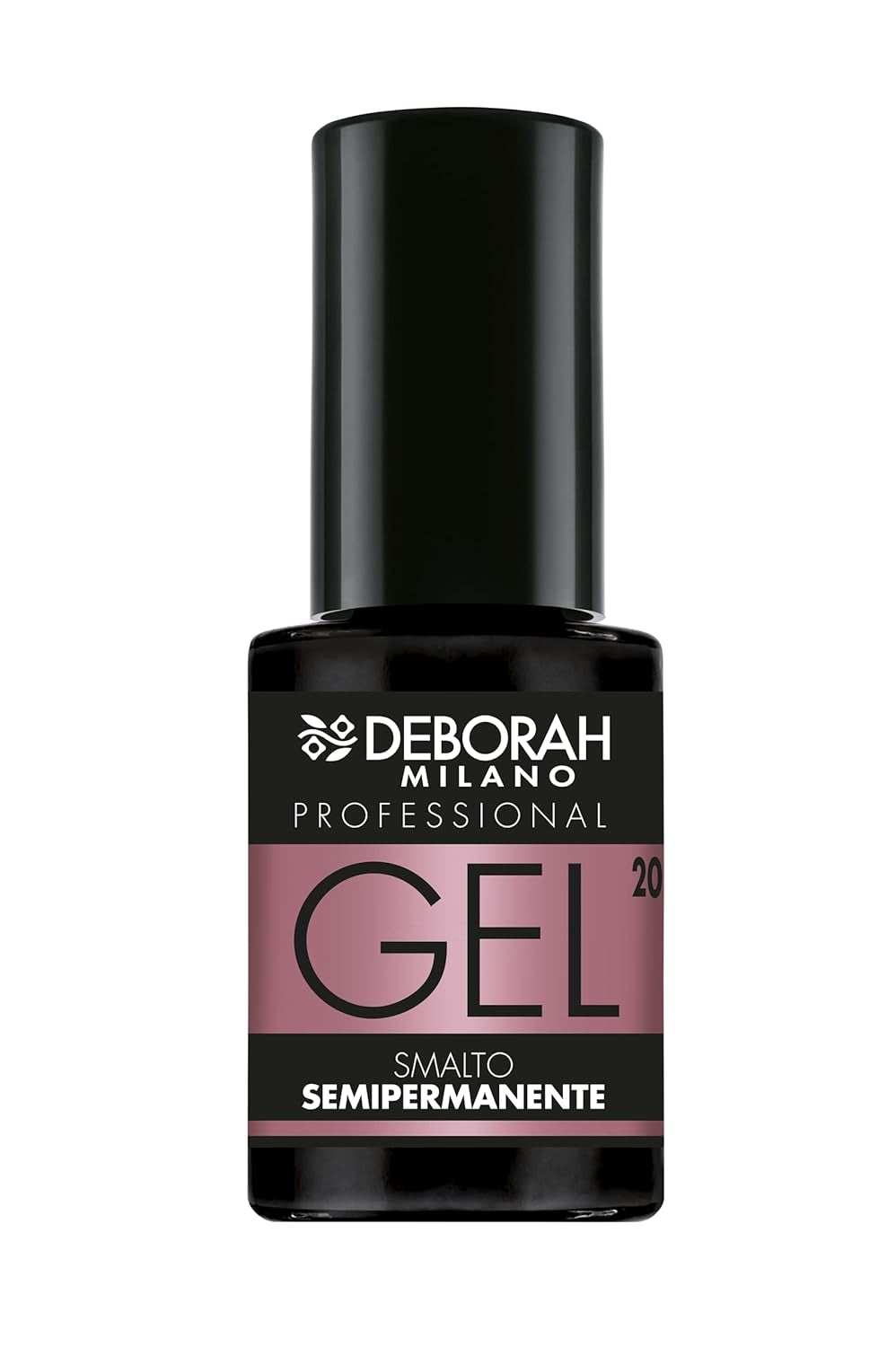 Esmalte de uñas semipermanente Milano Professional, núm. 21 Borgoña, efecto voluminizador, duradero, para uñas intensas y brillantes, 4,5 ml