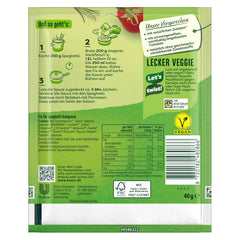 Knorr Fix Würzmischung Spaghetti Boloñesa para un delicioso plato de fideos con ingredientes naturales 40 g