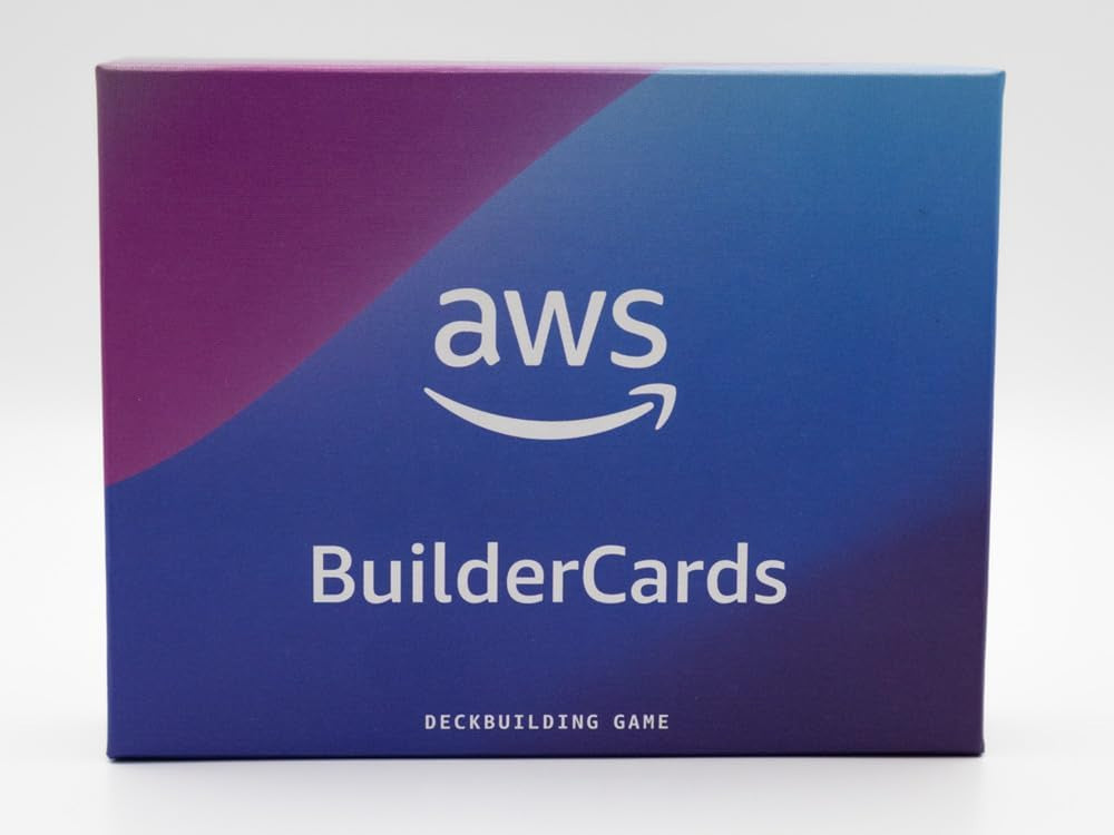 BuilderCards - Juego de Cartas de Arquitectura en la Nube - Juego Básico (Inglés), Blanco