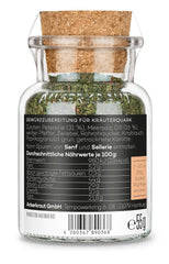 Ankerkraut Kräuterquark Dip, Gewürzmischung für Quark, Ohne Geschmackverstärker, Premium Qualität, Alternative Joghurt und Soja-Quark, Aufstrich selber machen, 55 g en vaso de corcho