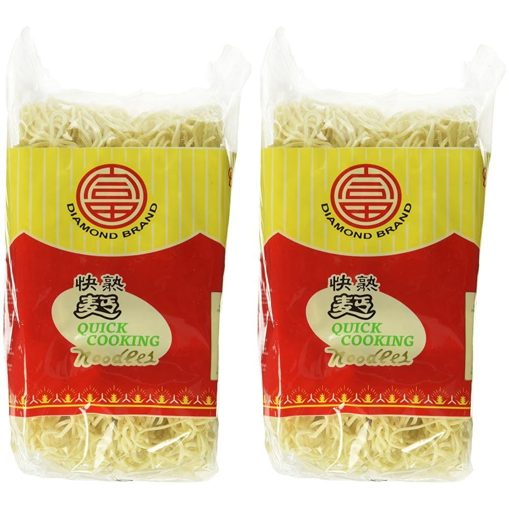 DIAMOND Fideos instantáneos sin huevo, fideos instantáneos al wok con harina de trigo y guarniciones - 1 x 500 g