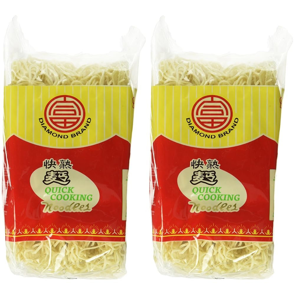 DIAMOND Fideos instantáneos sin huevo, fideos instantáneos al wok con harina de trigo y guarniciones - 1 x 500 g