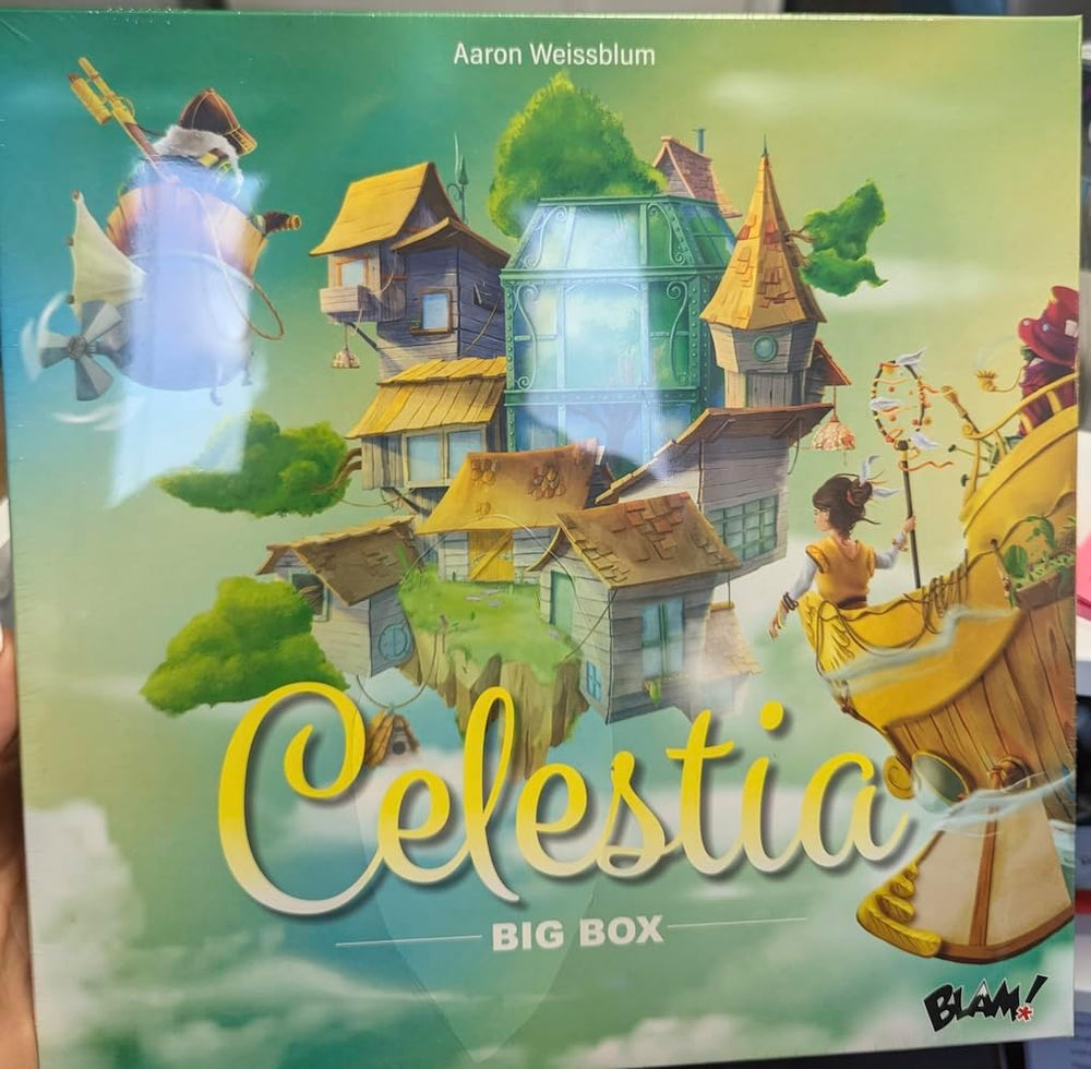 ¡Culpa! Celestia Big Box • Juego básico completo para coleccionistas + 2 expansiones Juego de mesa familiar - De 2 a 6 jugadores - Edades mayores de 8 años - 30 minutos