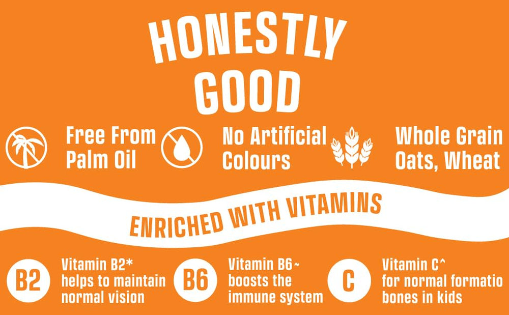 Hot Wheels Honey Loops Cereal de desayuno integral crujiente con vitaminas añadidas, 1 paquete (1 x 375 g)