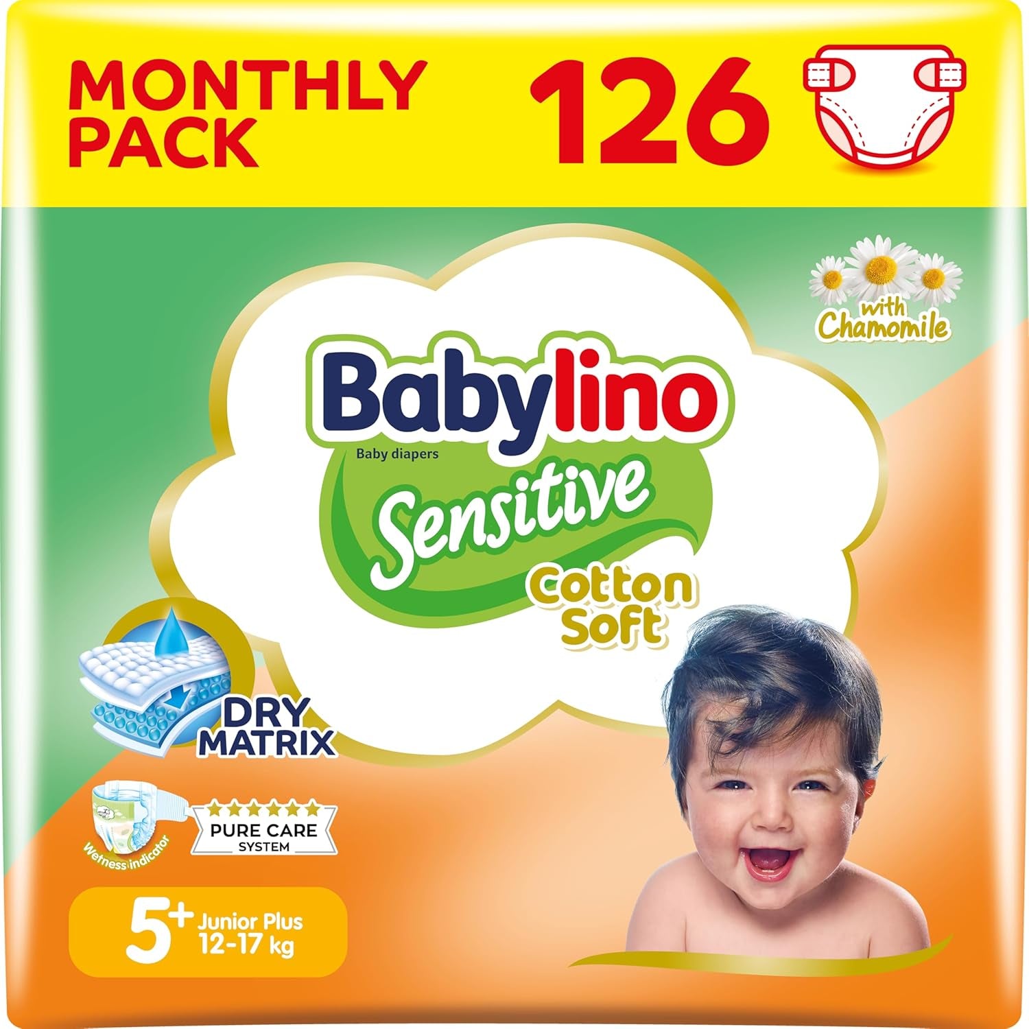 Pañales para bebés sensibles, talla 1, recién nacido (2-5 kg), 26 piezas