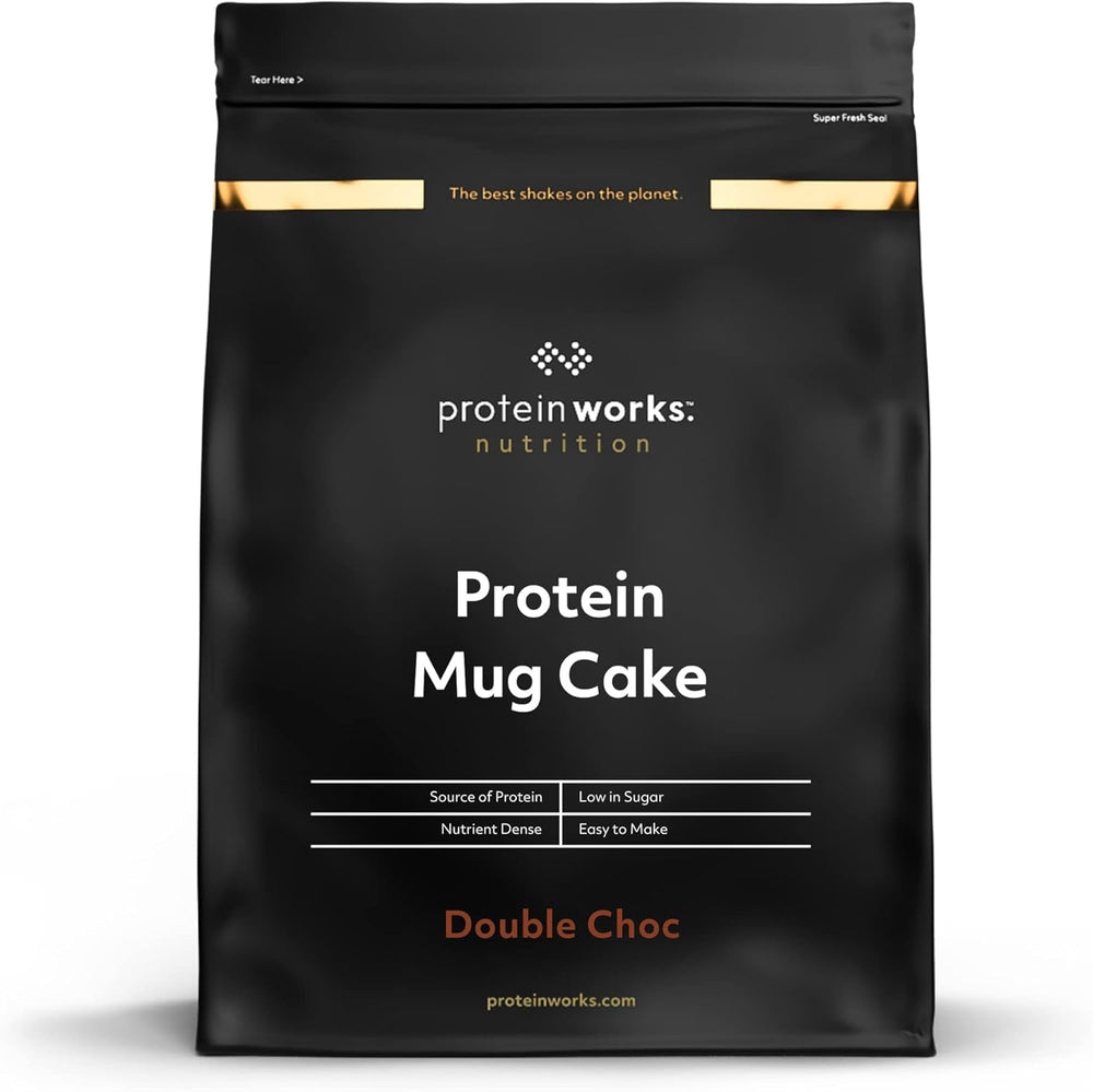 Protein Works Protein Tassenkuchen | Crema de chocolate | Este Köstliche Nachtisch es Sehr Protein- Und Ballaststoffreich| 500G Mezcla para hornear y cocinar Naty Shop Schokocreme 500 G (1Er Pack)