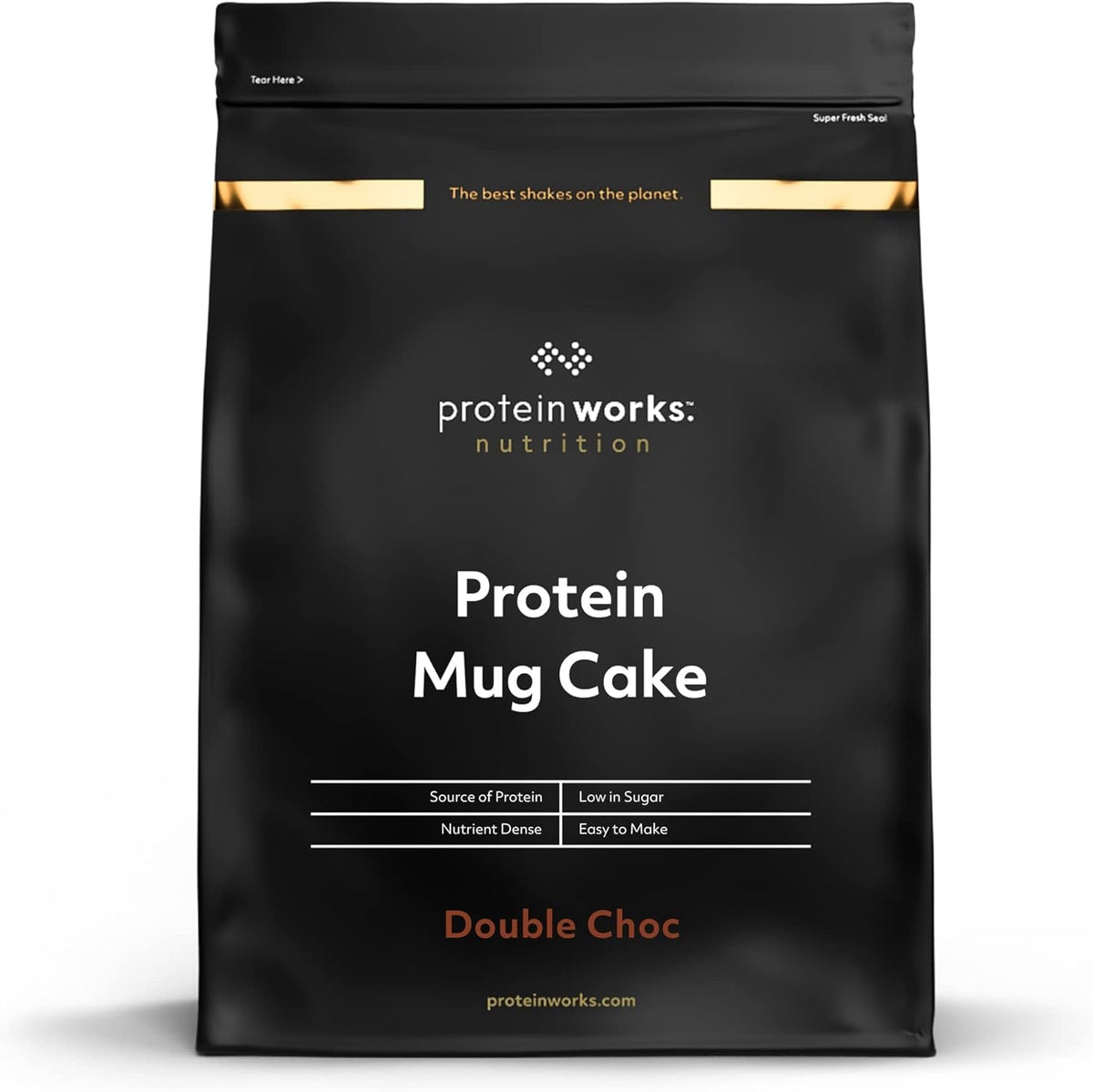 Protein Works Protein Tassenkuchen | Crema de chocolate | Este Köstliche Nachtisch es Sehr Protein- Und Ballaststoffreich| 500G Mezcla para hornear y cocinar Naty Shop Schokocreme 500 G (1Er Pack)