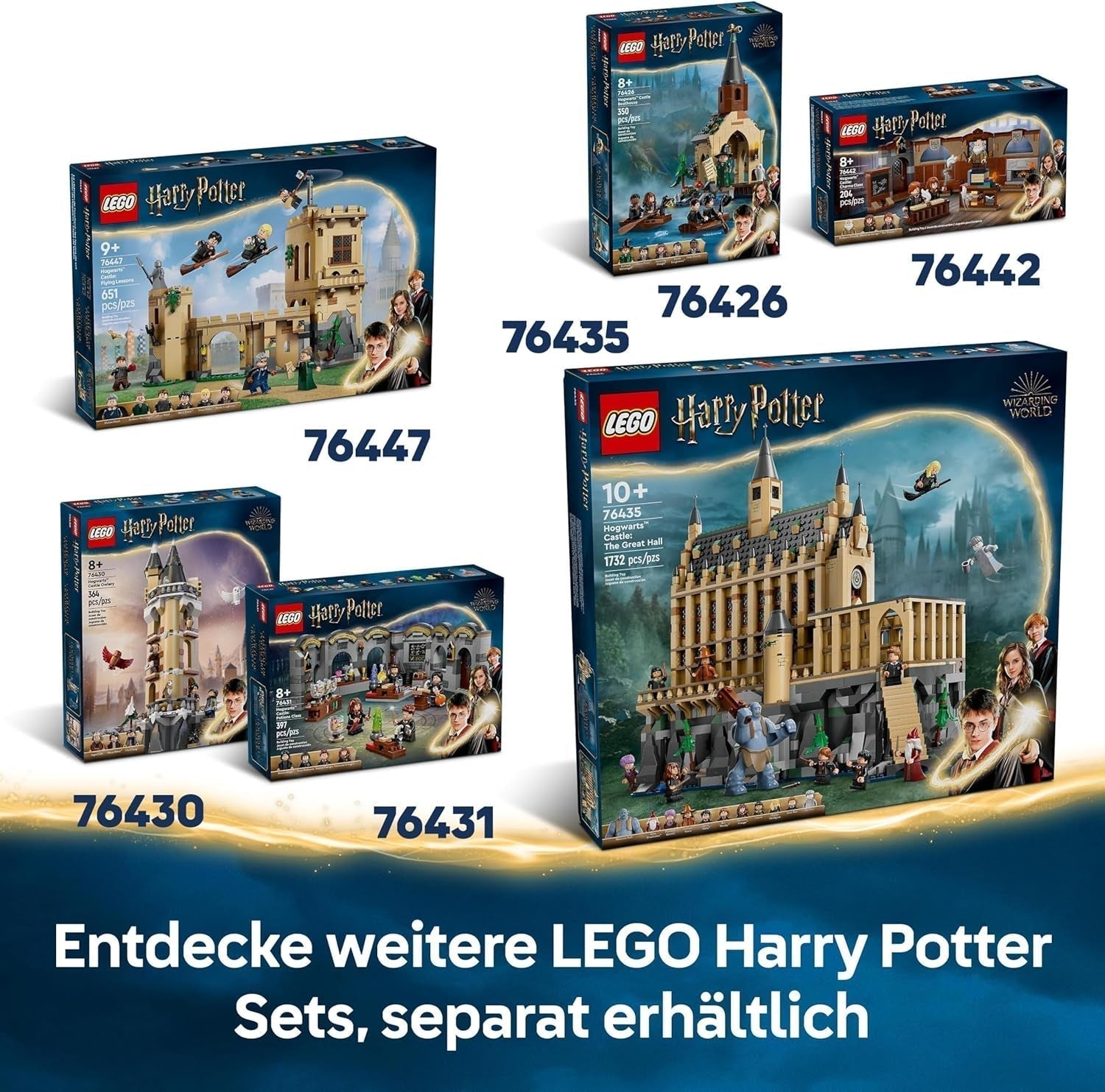 LEGO Harry Potter Adventures With The Travelling Knight, set de construcție cu 5 minifigurine, inclusiv Ernie Prang, Stan Shunpike & Padfoot, jucărie de autobuz pentru fanii lumii vrăjitorilor, băieți și fete de la 8 ani 76446 Seturi de constructie Besuche den LEGO-Store