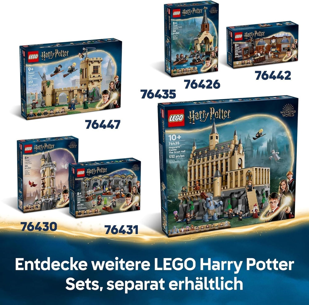 LEGO Harry Potter Adventures With The Travelling Knight, set de construcție cu 5 minifigurine, inclusiv Ernie Prang, Stan Shunpike & Padfoot, jucărie de autobuz pentru fanii lumii vrăjitorilor, băieți și fete de la 8 ani 76446 Seturi de constructie Besuche den LEGO-Store
