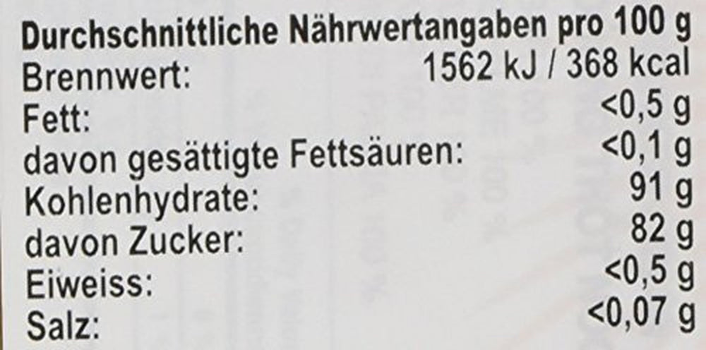 Cock Palmzucker, Scheiben, Pack 4Er (4 X 454 G Packung) Edulcorantes Naty Shop