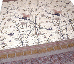 Colcha Bassetti Fong, 100 57 hilos por cm² / relleno: 100% puro algodón, crema, 220X255 cm Bassetti Beds and Blankets