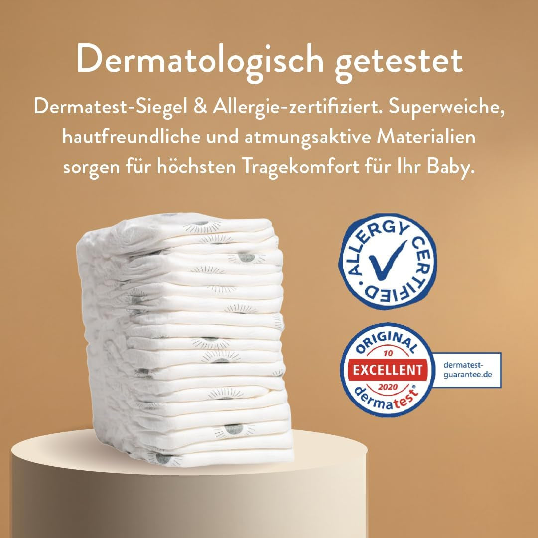 Pañales push-up, talla 6 XXL (a partir de 15 kg) - 1 bolsa con 21 piezas - Sin sustancias nocivas, ecológicos, ultraplanos, para uso nocturno - Fabricado en Dinamarca