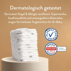 Pañales push-up, talla 4 L (7-12 kg) - 1 bolsa de 25 piezas - Sin sustancias nocivas, ecológicos, ultraplanos, para uso nocturno - Fabricado en Dinamarca