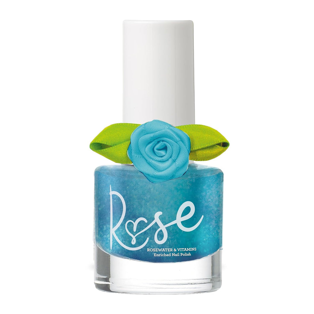 Snails 511794 Esmalte de uñas para bebé con sabor a cabra, fórmula removible, a base de agua, seguro, vegano, con agua de rosas nutritiva