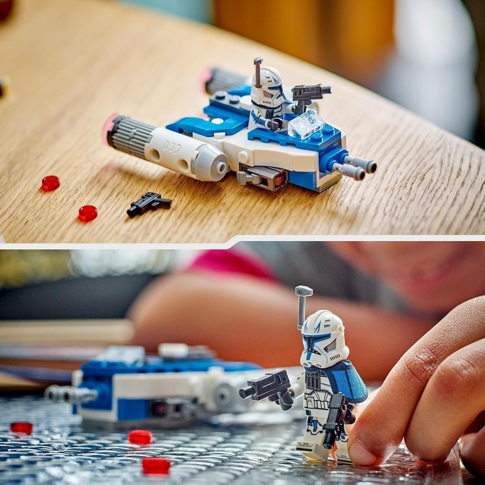LEGO Star Wars Microfighter Ala-Y del Capitán Rex Ladrillos de construcción Nave estelar coleccionable Idea de regalo para niños y niñas a partir de 6 años 75391 Juegos de construcción Besuche den LEGO-Store