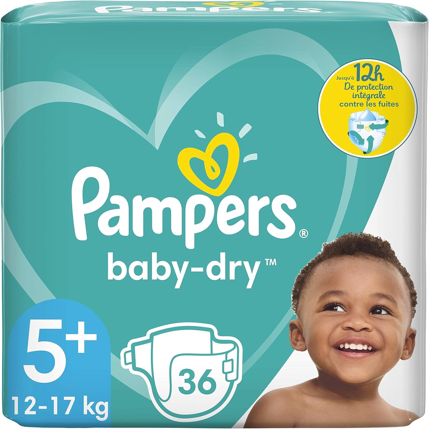 Pañales Pampers 81657566 Baby-Dry Pants, blanco